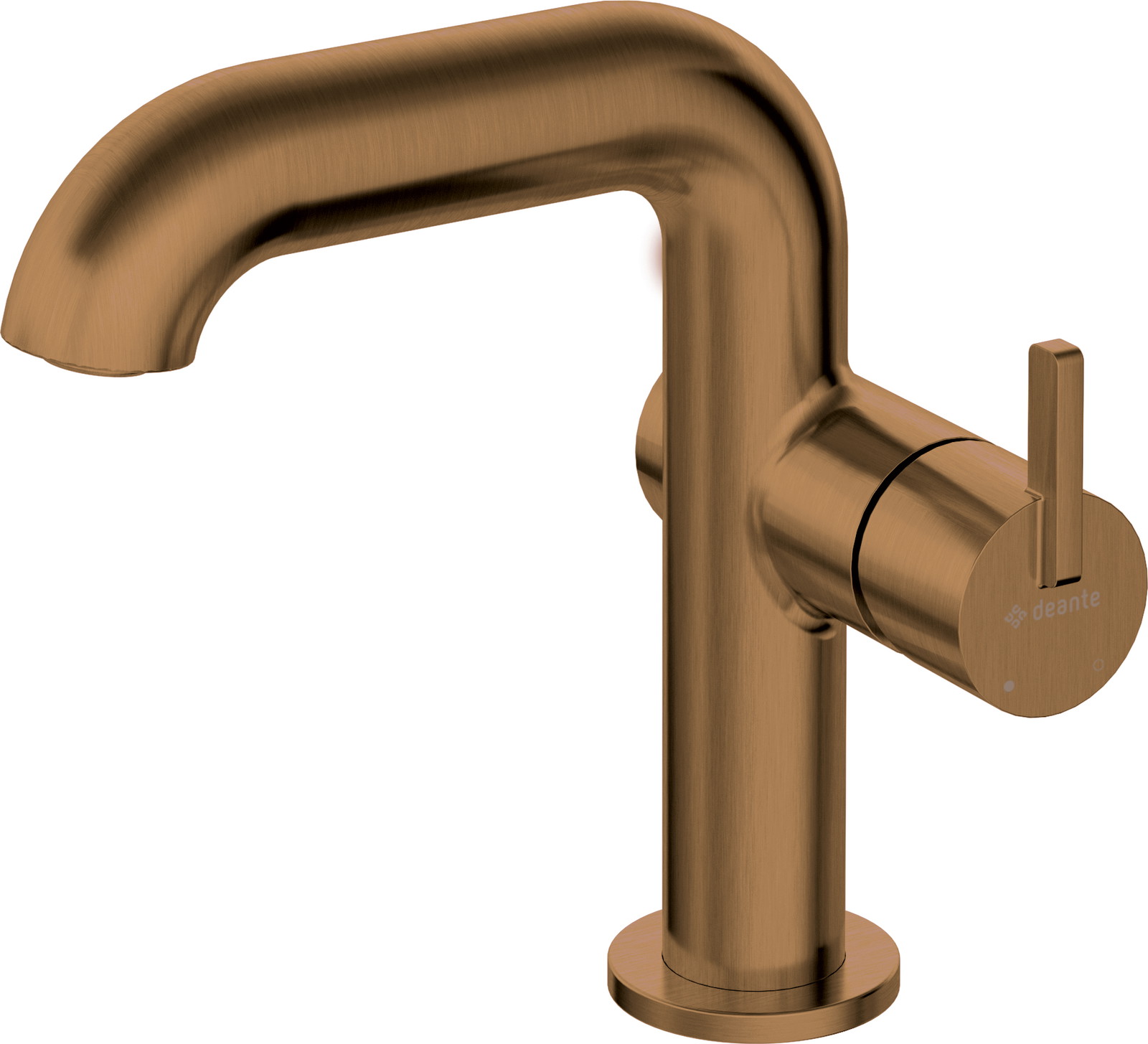 Darmowa Dostawa - Bateria umywalkowa stojąca mosiądz/brąz antyczny Deante Silia BQSC24M