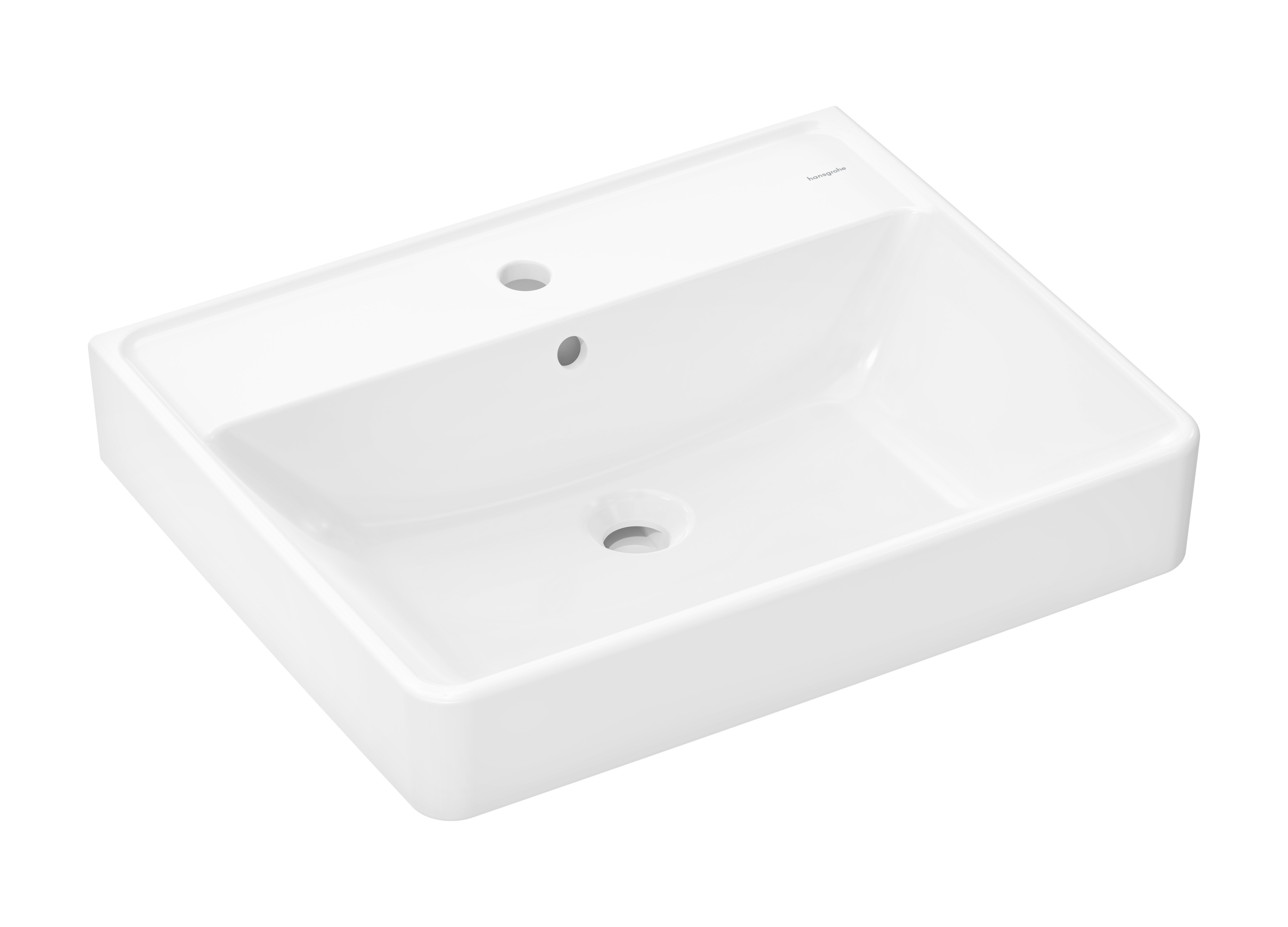 Darmowa Dostawa - Umywalka 60x48 cm prostokątna ścienna-nablatowa biała Hansgrohe Xanuia Q 60243450