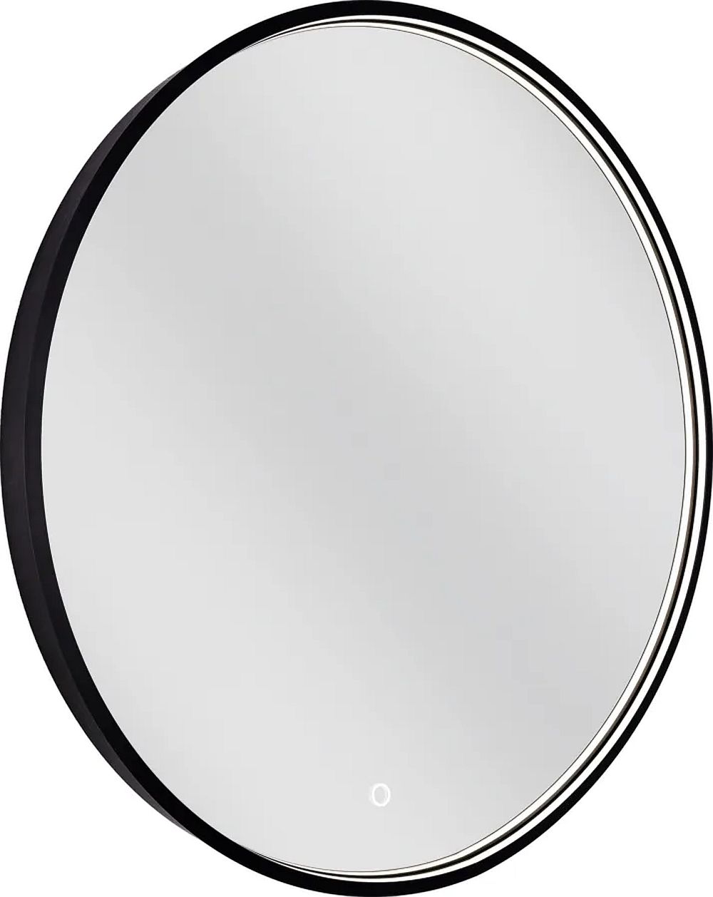 Darmowa Dostawa - Lustro 70x70 cm okrągłe z oświetleniem czarny Dubiel Vitrum Coco 5905241013220