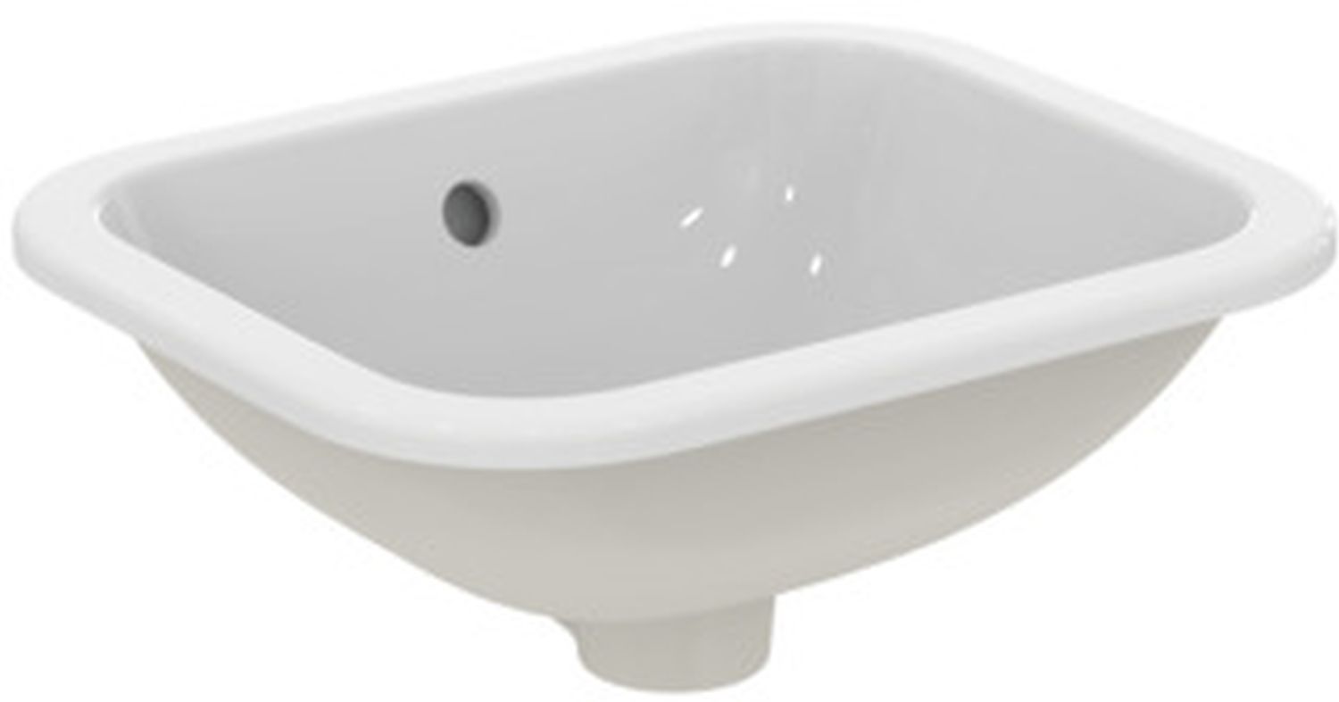 Darmowa Dostawa - Umywalka 42x35 cm prostokątna wpuszczana biała Ideal Standard Connect E505501