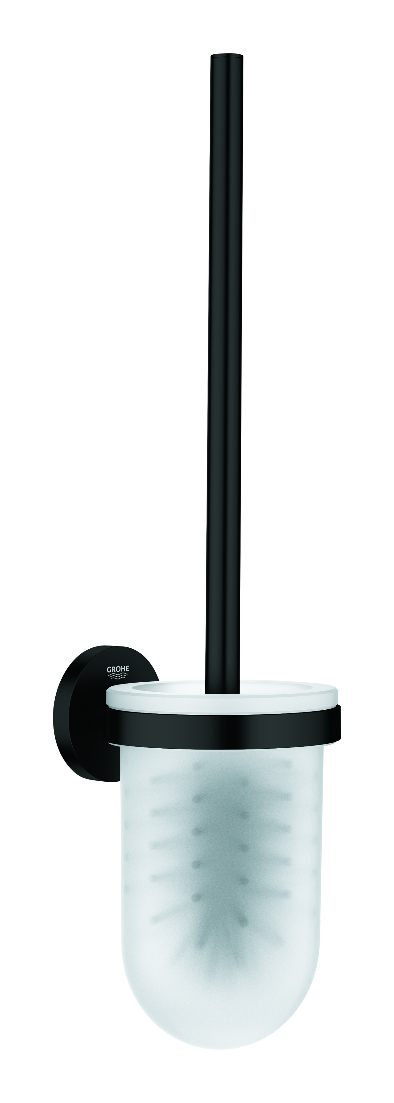 Darmowa Dostawa - Szczotka toaletowa ścienna czarna Grohe Start 411852430
