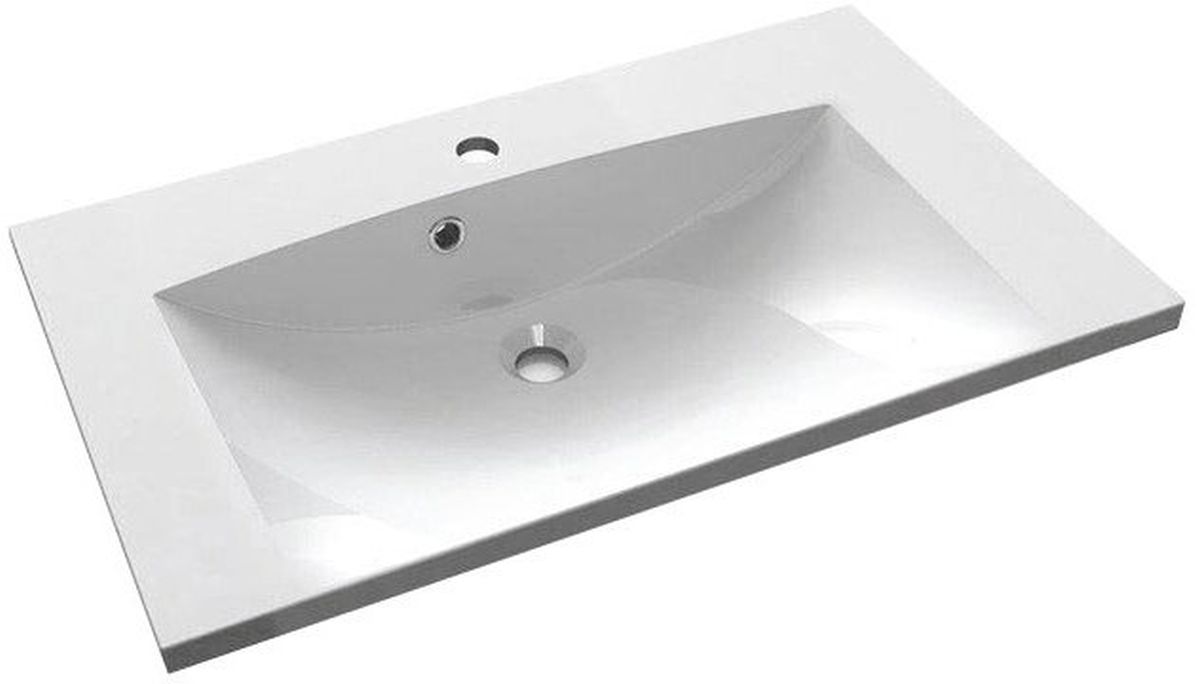 Darmowa Dostawa - Umywalka 75x46 cm prostokątna meblowa biała Sapho Maria MA075