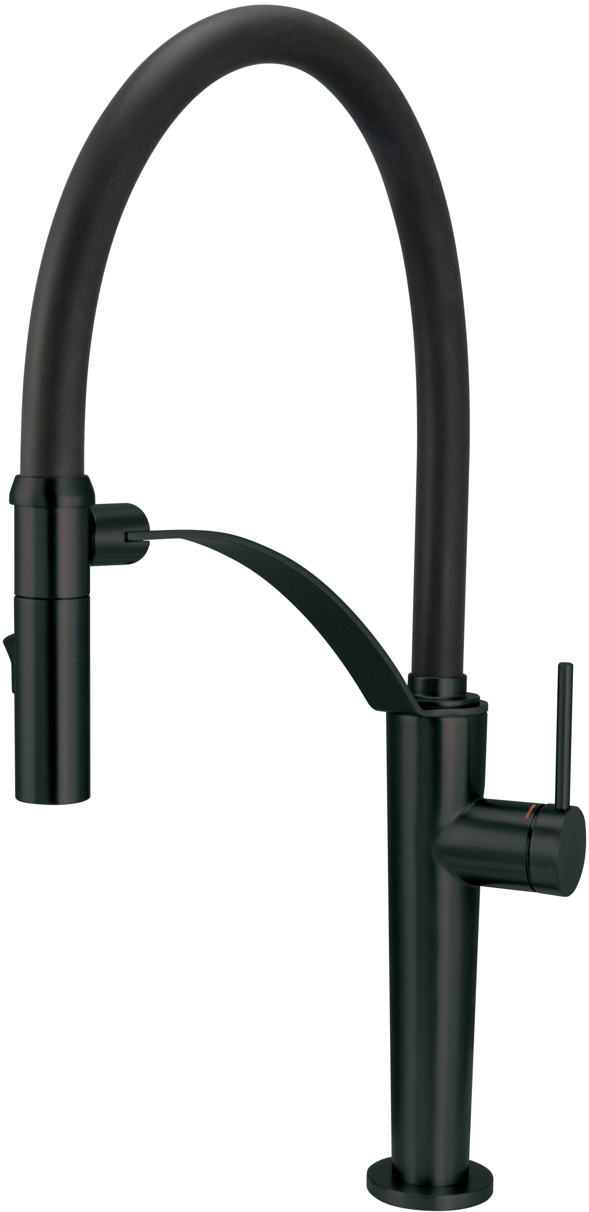 Darmowa Dostawa - Bateria kuchenna stojąca czarna Deante Corda BRCN72M