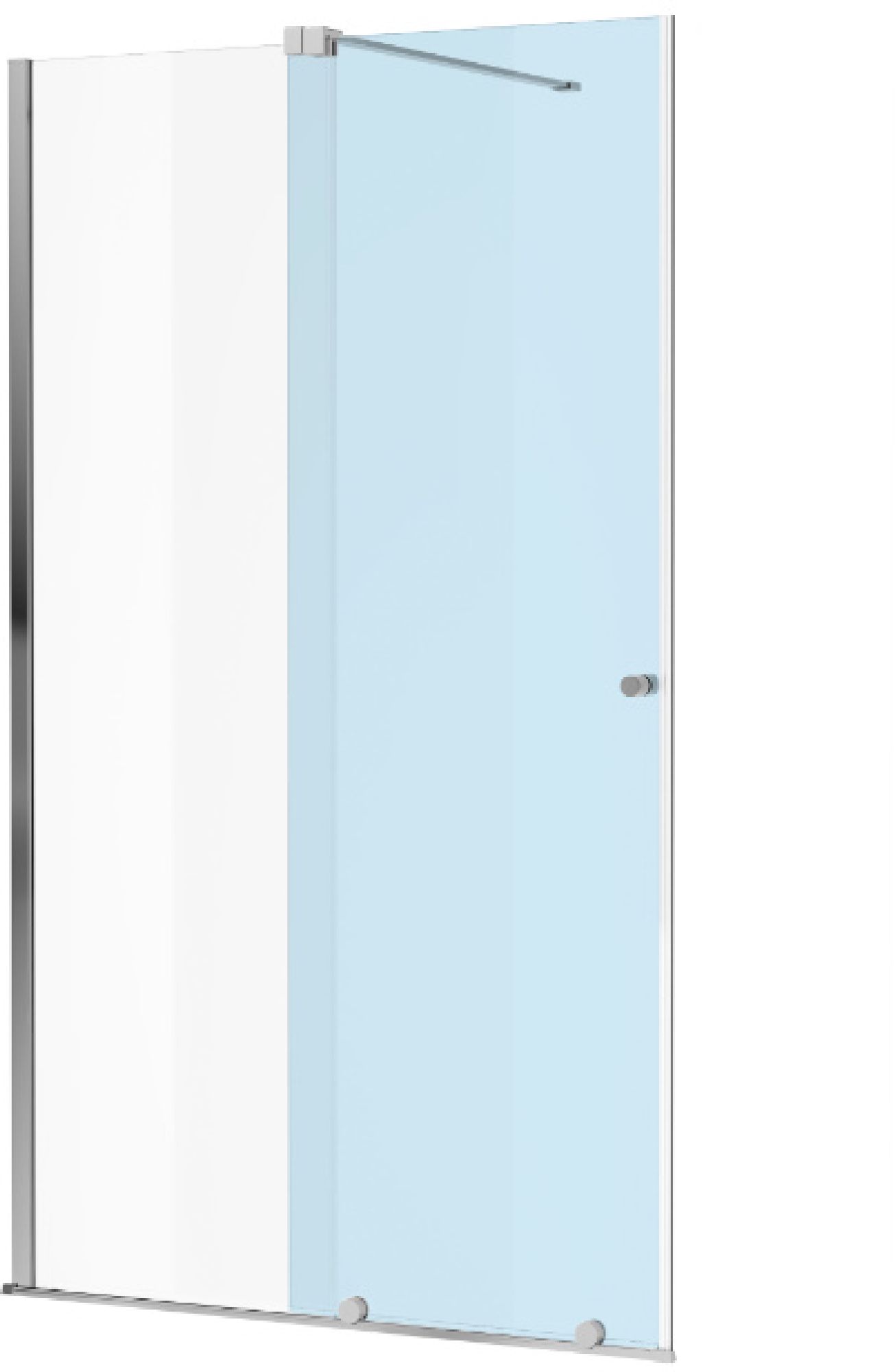 Darmowa Dostawa - Drzwi prysznicowe 140 cm rozsuwane /szkło przezroczyste Excellent Ortigo KAEX5007011400LP12