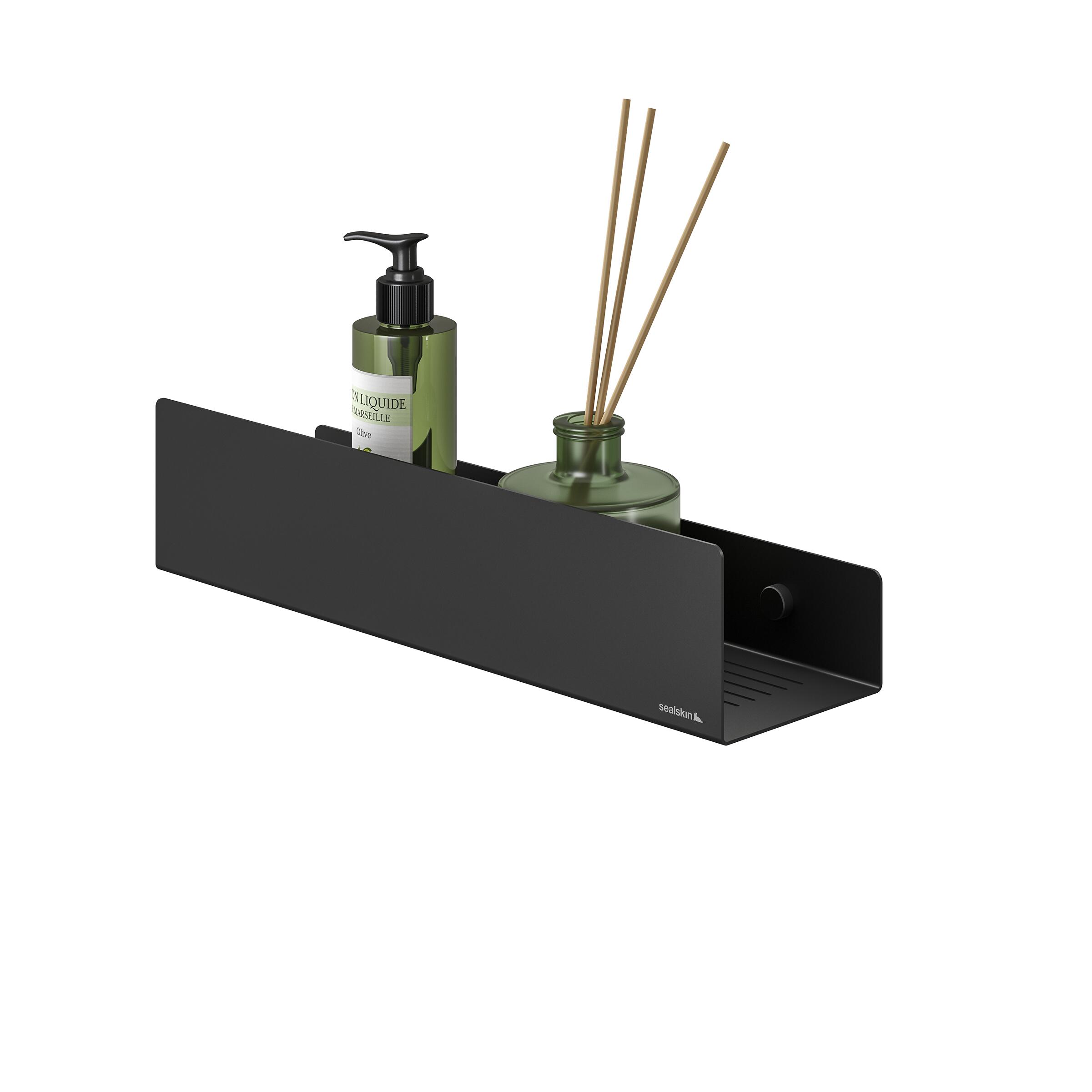 Darmowa Dostawa - Półka prysznicowa 35 cm czarna Sealskin Brix 800794