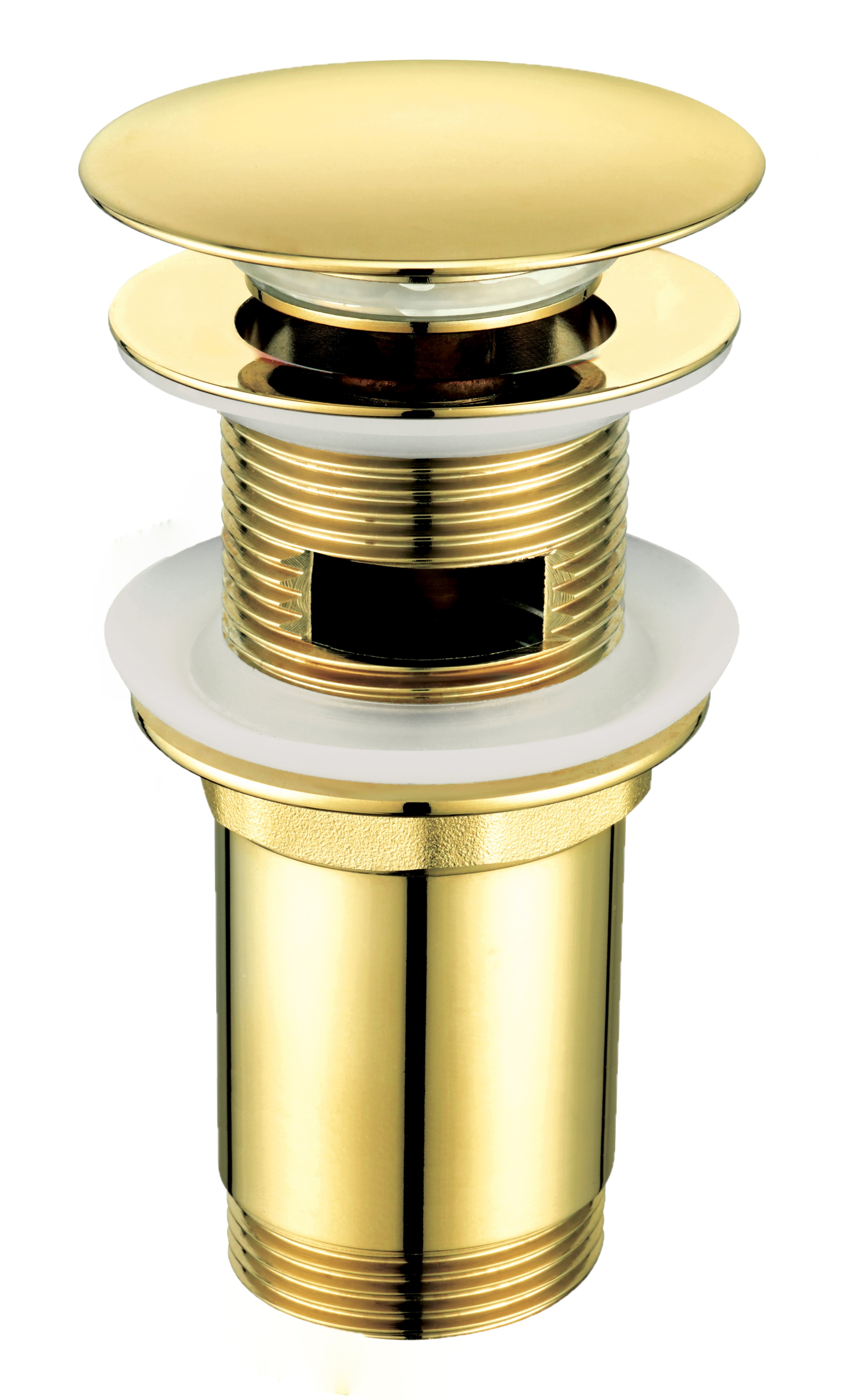 Darmowa Dostawa - Korek do umywalki złoty Deante Click-Clack NHCZ10U