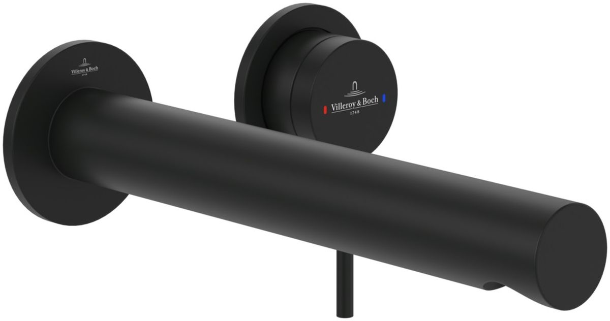 Darmowa Dostawa - Bateria umywalkowa podtynkowa czarny Villeroy & Boch Loop & Friends TVZ106010000K5