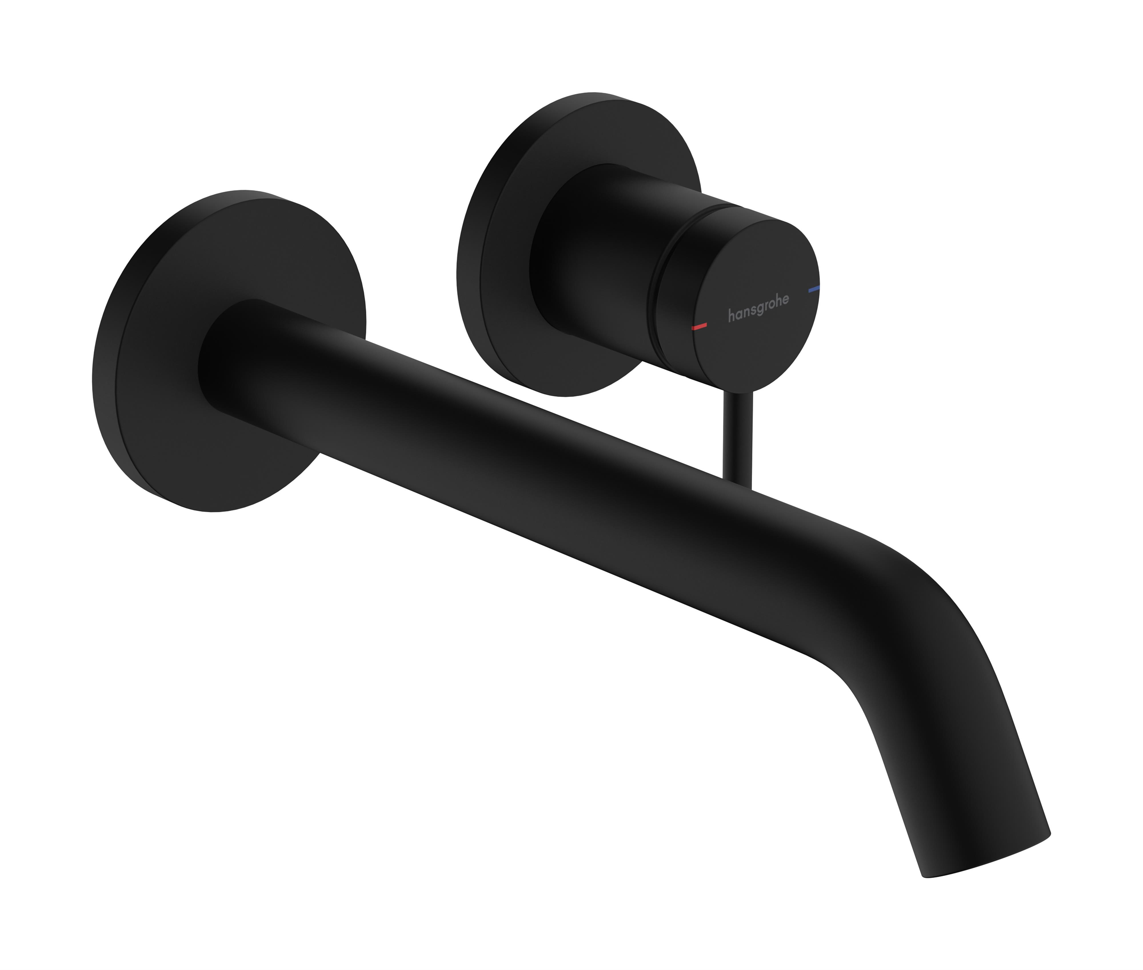 Darmowa Dostawa - Bateria umywalkowa podtynkowa czarna Hansgrohe Tecturis S 73351670