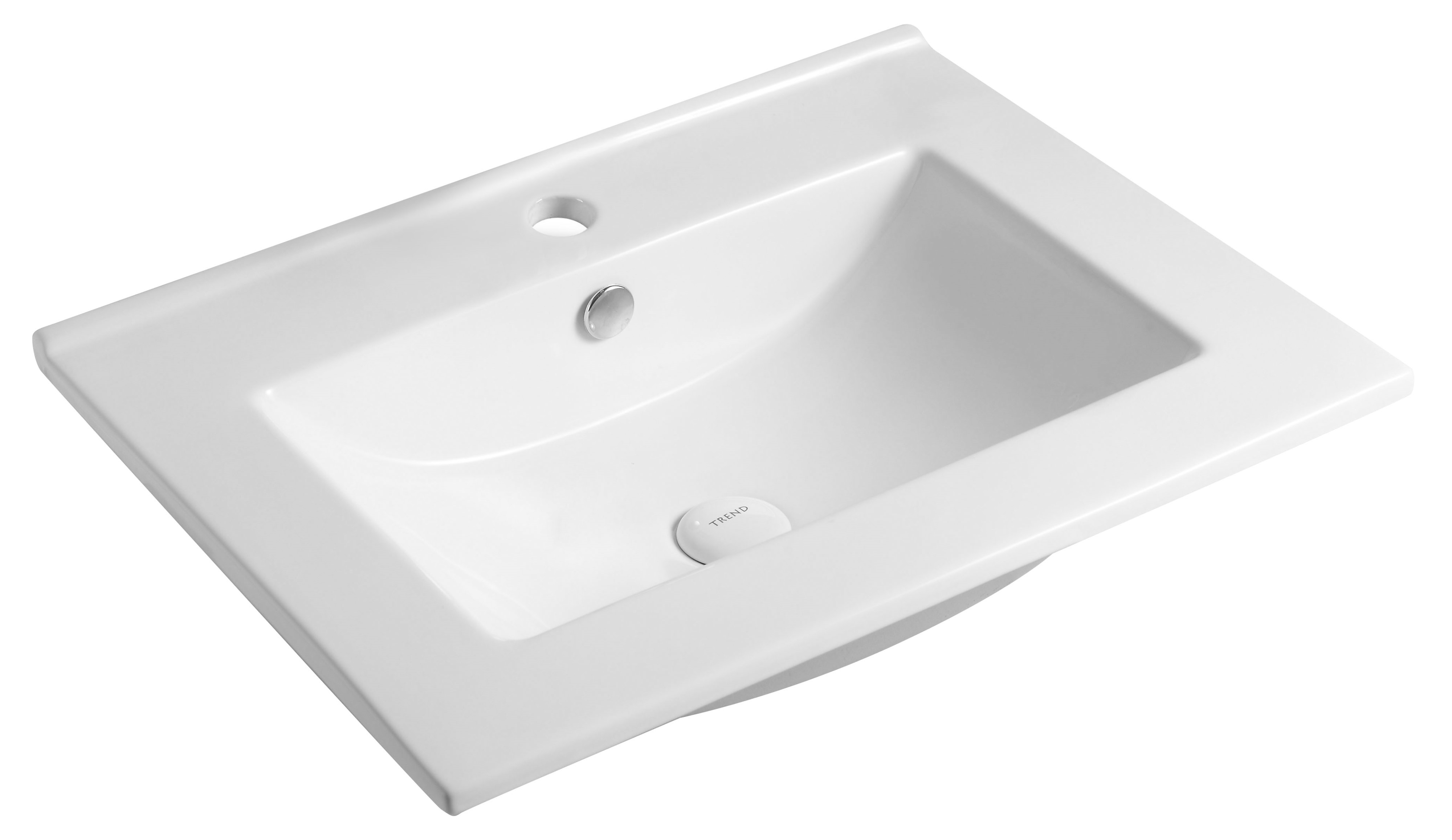 Darmowa Dostawa - Umywalka 70x46 cm prostokątna biały Uptrend Neva UP4530700