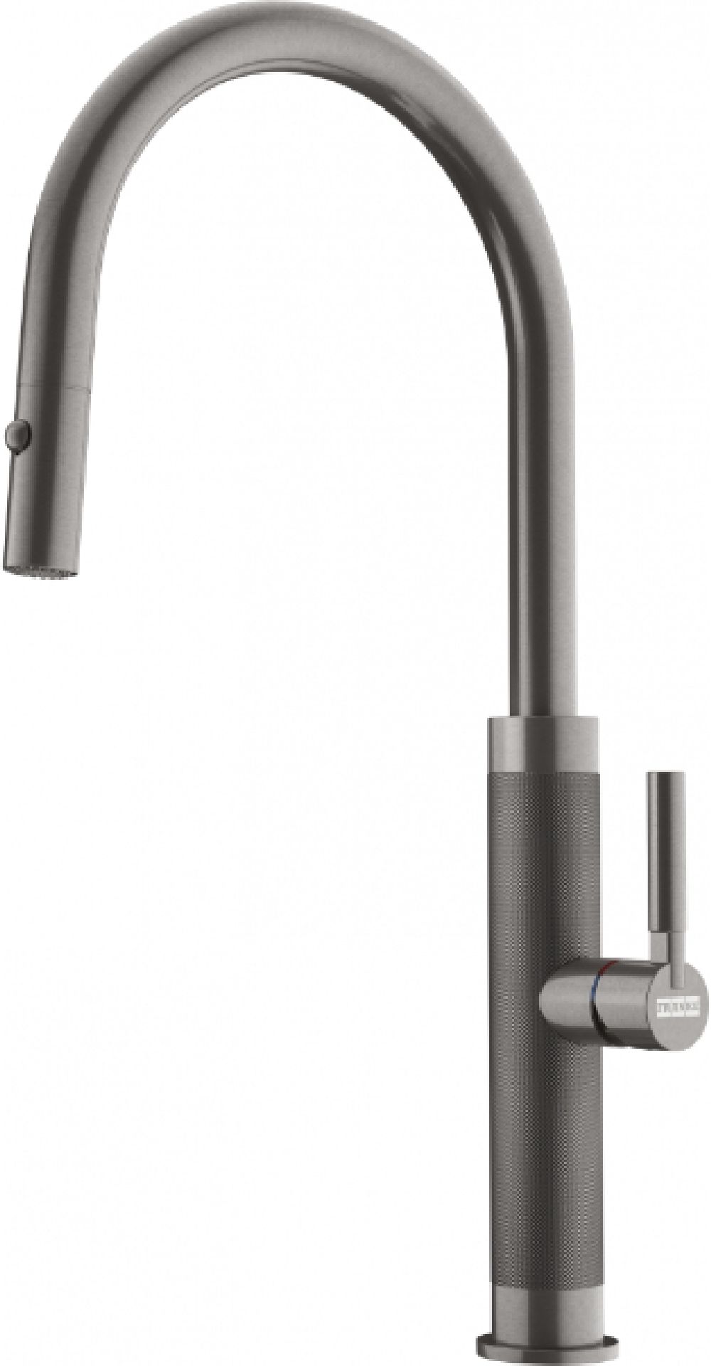 Darmowa Dostawa - Bateria kuchenna stojąca antracyt Franke Mythos Masterpiece Pull-Out Spray 1150711555