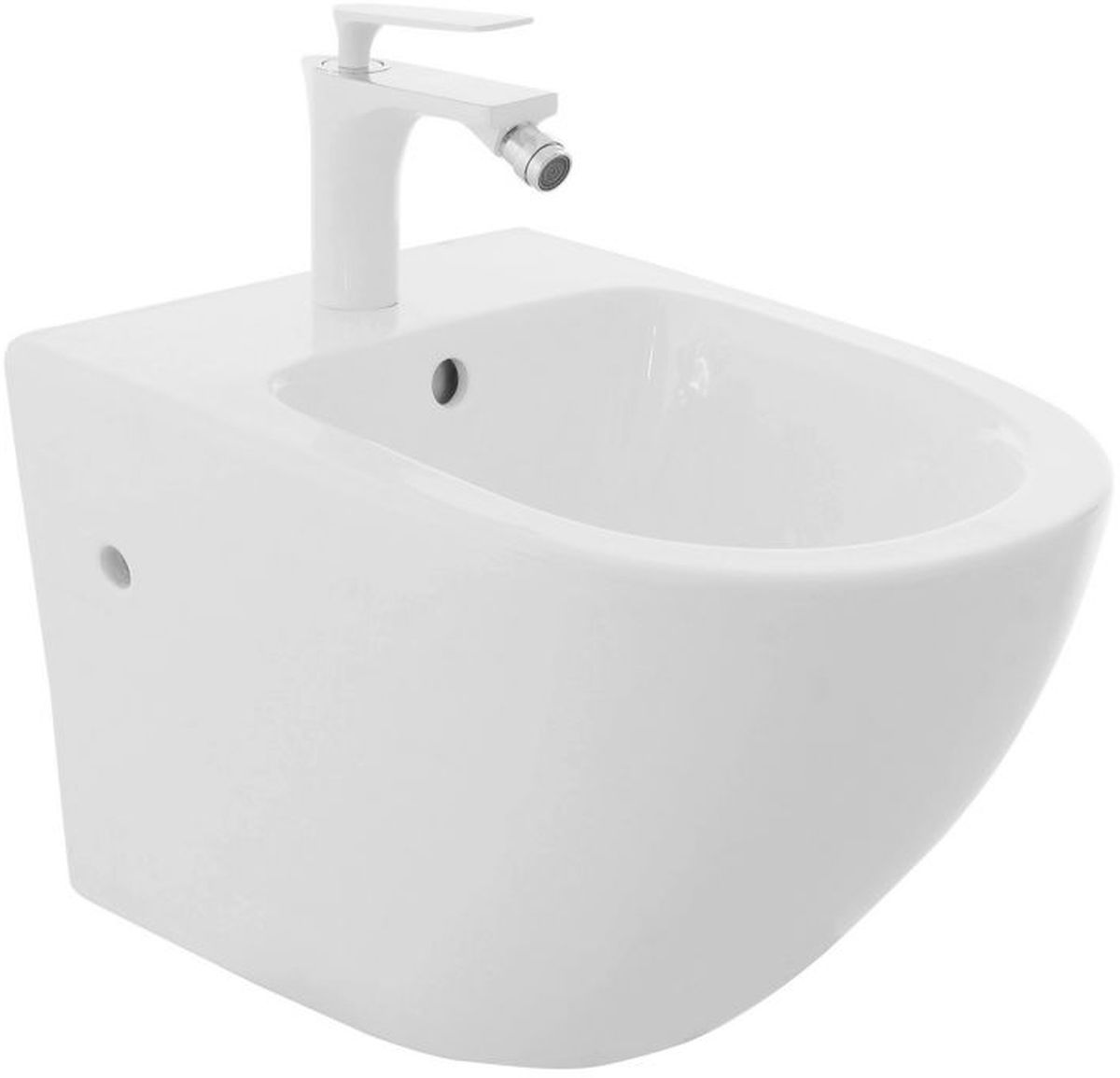 Darmowa Dostawa - Bidet wiszący biały Rea Carlo Mini REAC2276