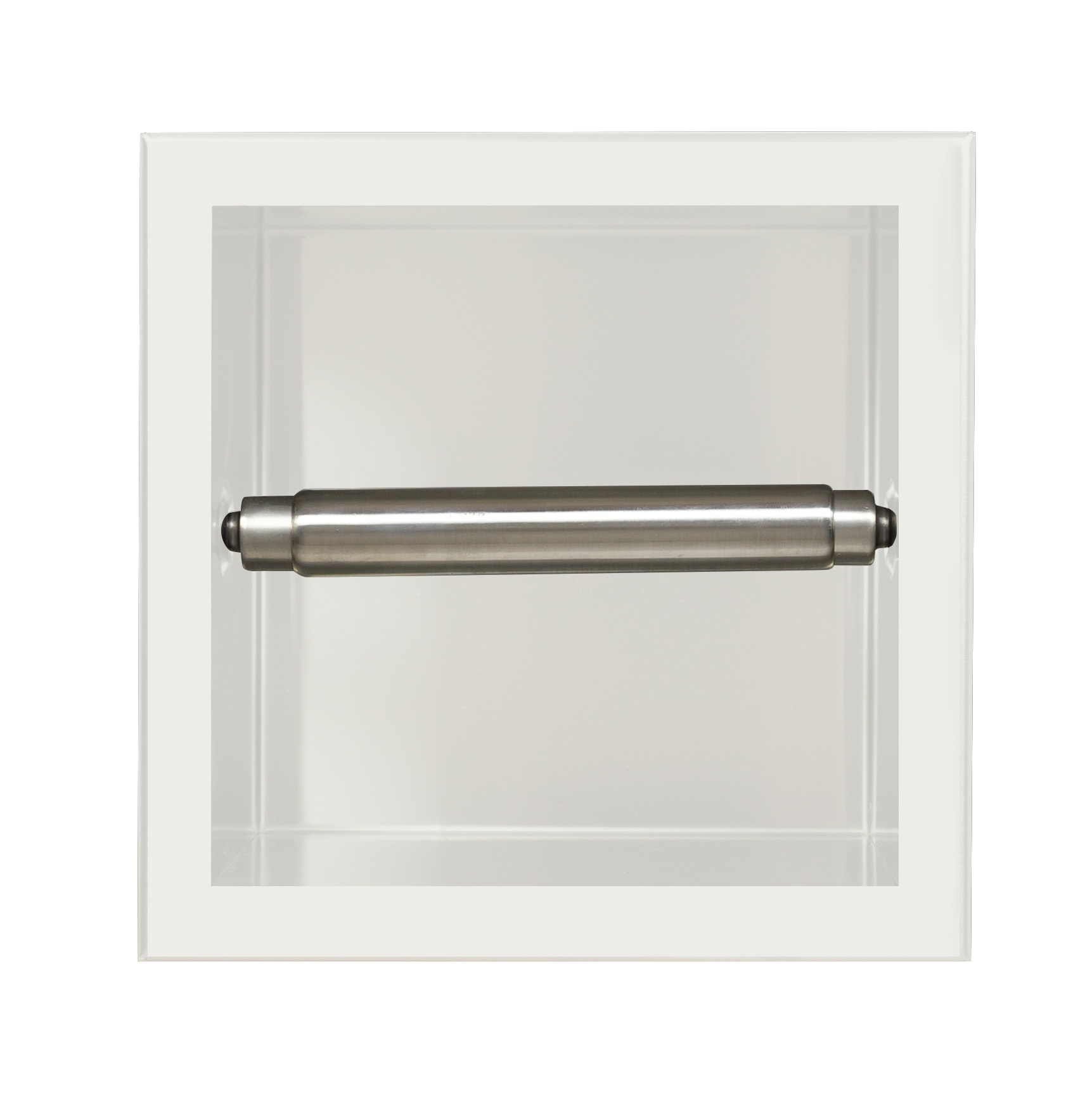 Darmowa Dostawa - Uchwyt na papier toaletowy Balneo Wall-Box Paper White PBWH1