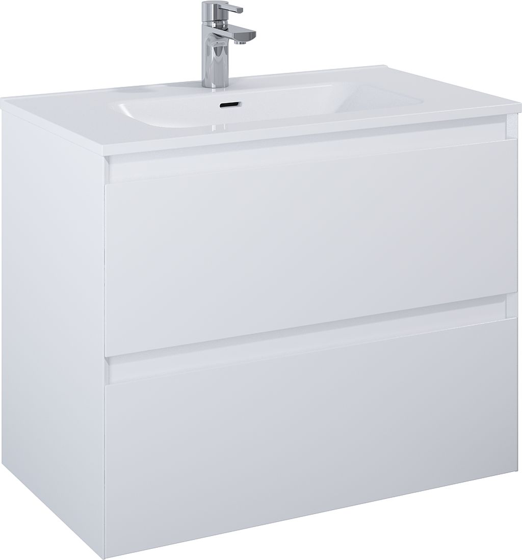 Darmowa Dostawa - Szafka 80x45.8x63.5 cm podumywalkowa wisząca biała Elita Split RE010800055290