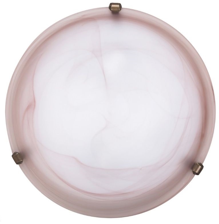 Darmowa Dostawa - Plafon 2x60 W różowy Rabalux Alabastro 3353