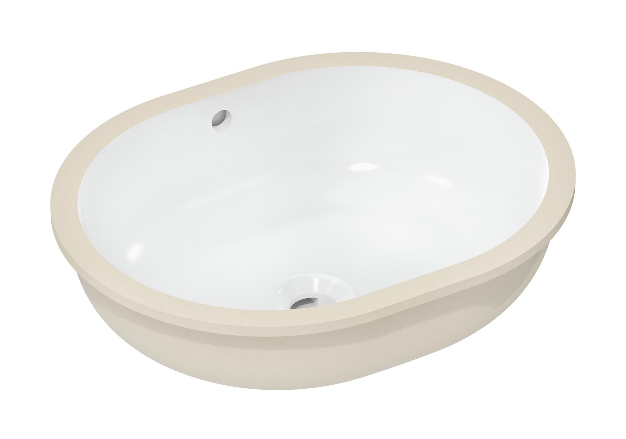 Darmowa Dostawa - Umywalka 45x35 cm owalna podblatowa biała Hansgrohe Xuniva U 60153450