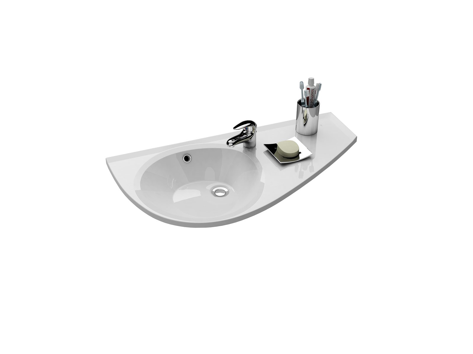 Darmowa Dostawa - Umywalka 85x45 cm ścienna biała Ravak Avocado XJ1P1100000