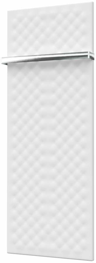 Darmowa Dostawa - Grzejnik łazienkowy dekoracyjny 116.8x45 cm biały Enix Sotti (SO) SO30112004515R01L3