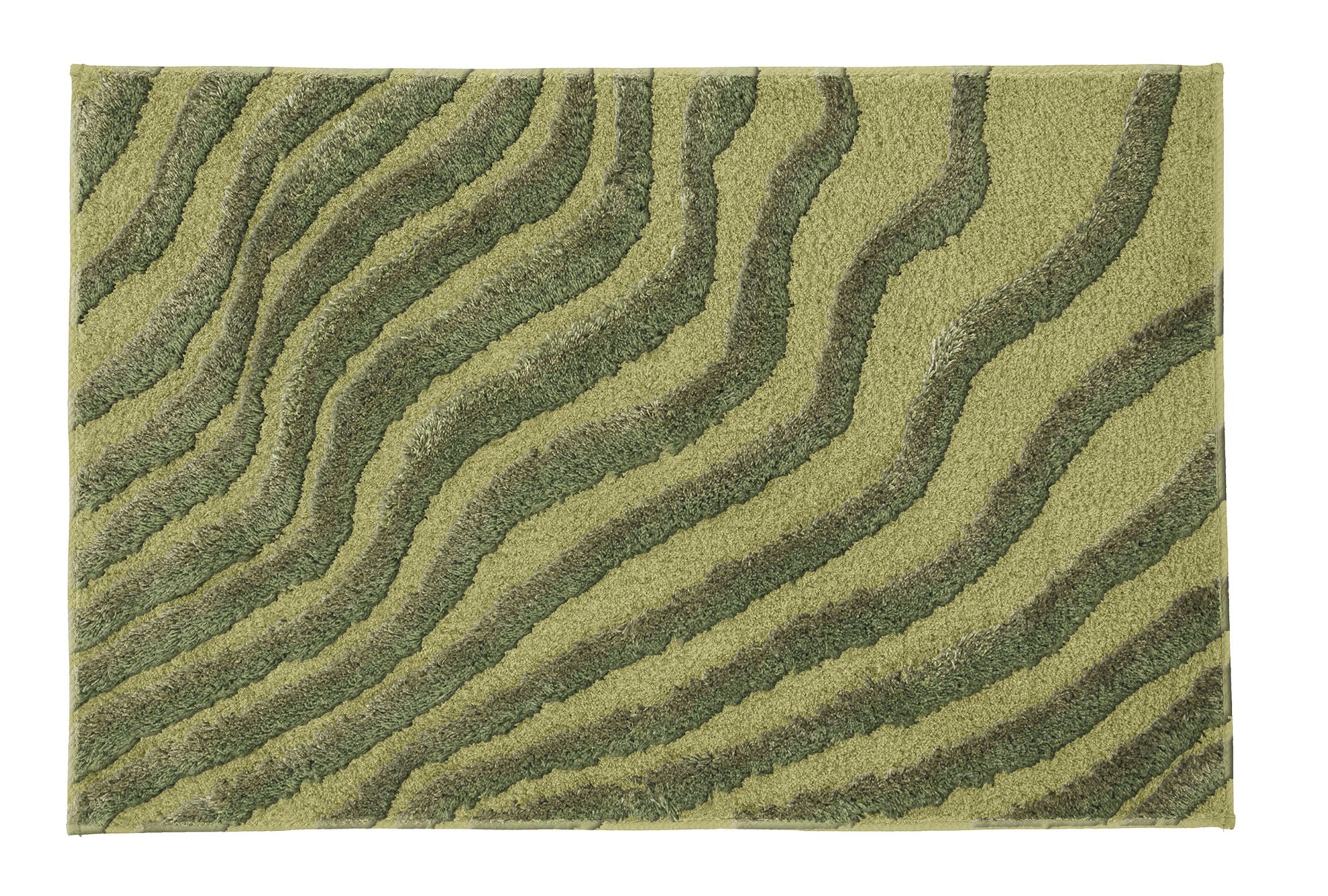 Darmowa Dostawa - Dywanik łazienkowy 120x70 cm prostokątny zielony Kleine Wolke Terrace 9183616225