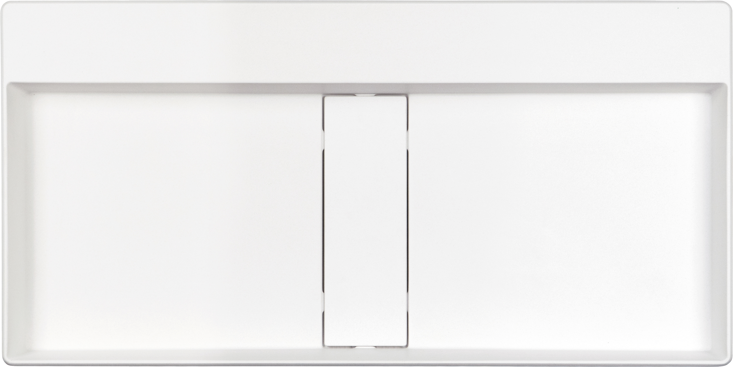 Darmowa Dostawa - Umywalka 80x40 cm prostokątna nablatowa biała Deante Blur CQBAU8S