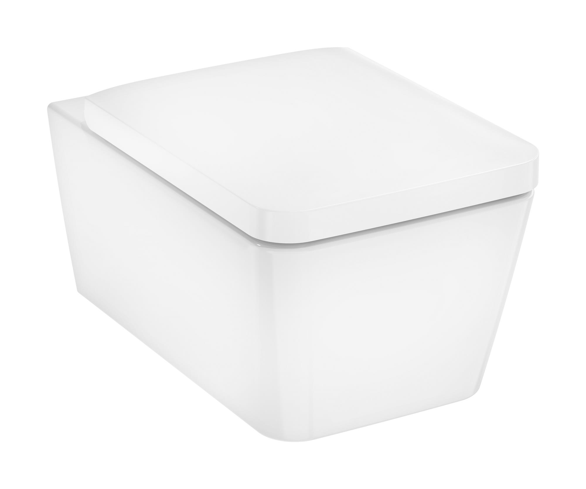 Darmowa Dostawa - Zestaw miska + deska wolnoopadająca wisząca bez kołnierza biała Hansgrohe EluPura Q 61117450