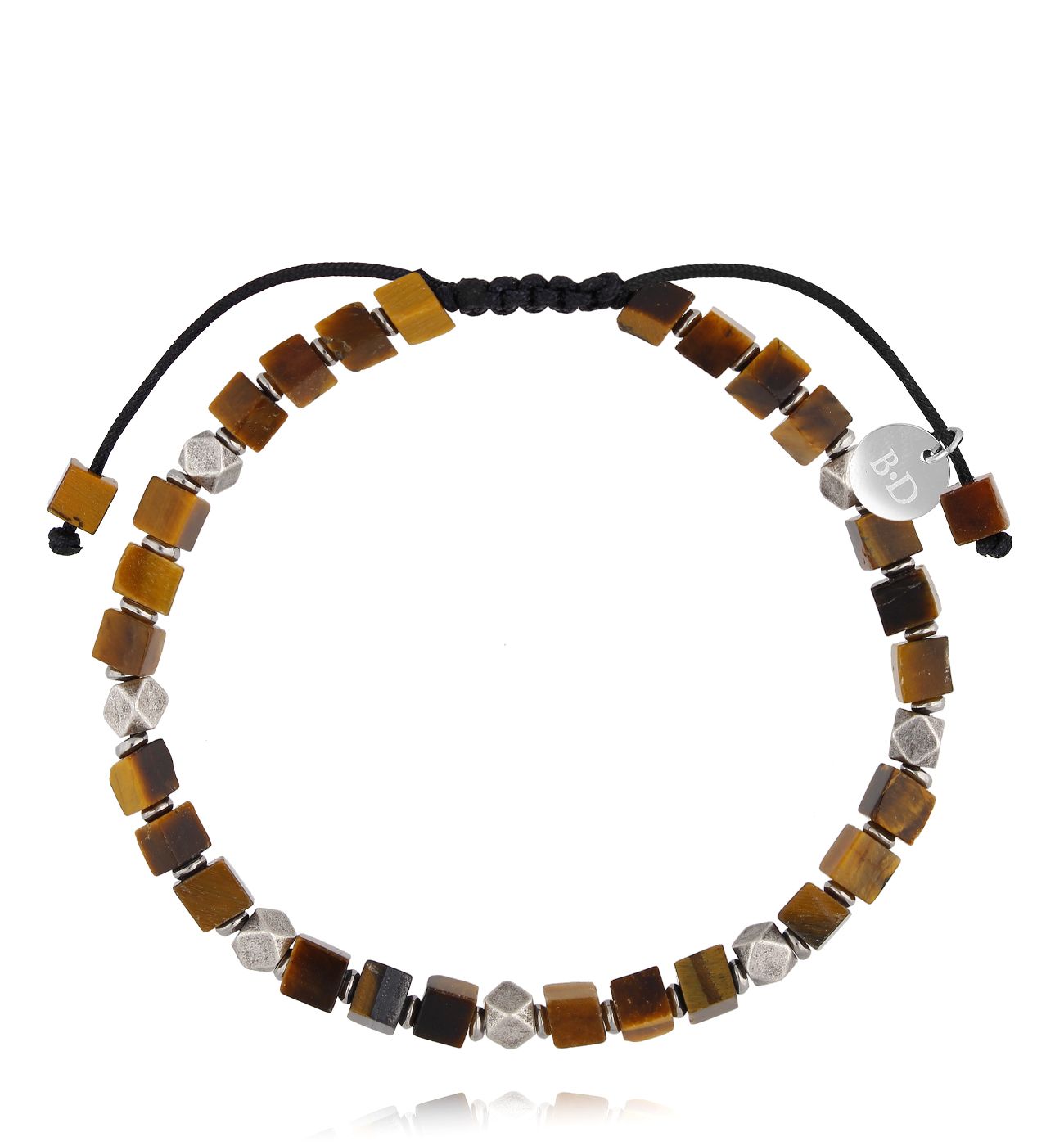 Bransoletka męska z tygrysim okiem BMITC0950