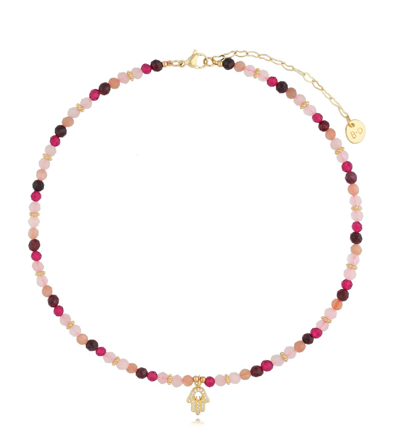 Naszyjnik z kamieniami naturalnymi Amayas - By Dziubeka