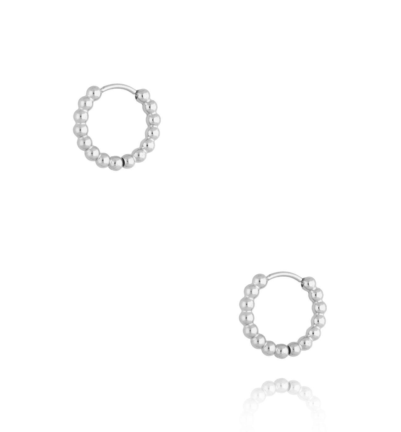 Kolczyki kółka srebrne KSA1911