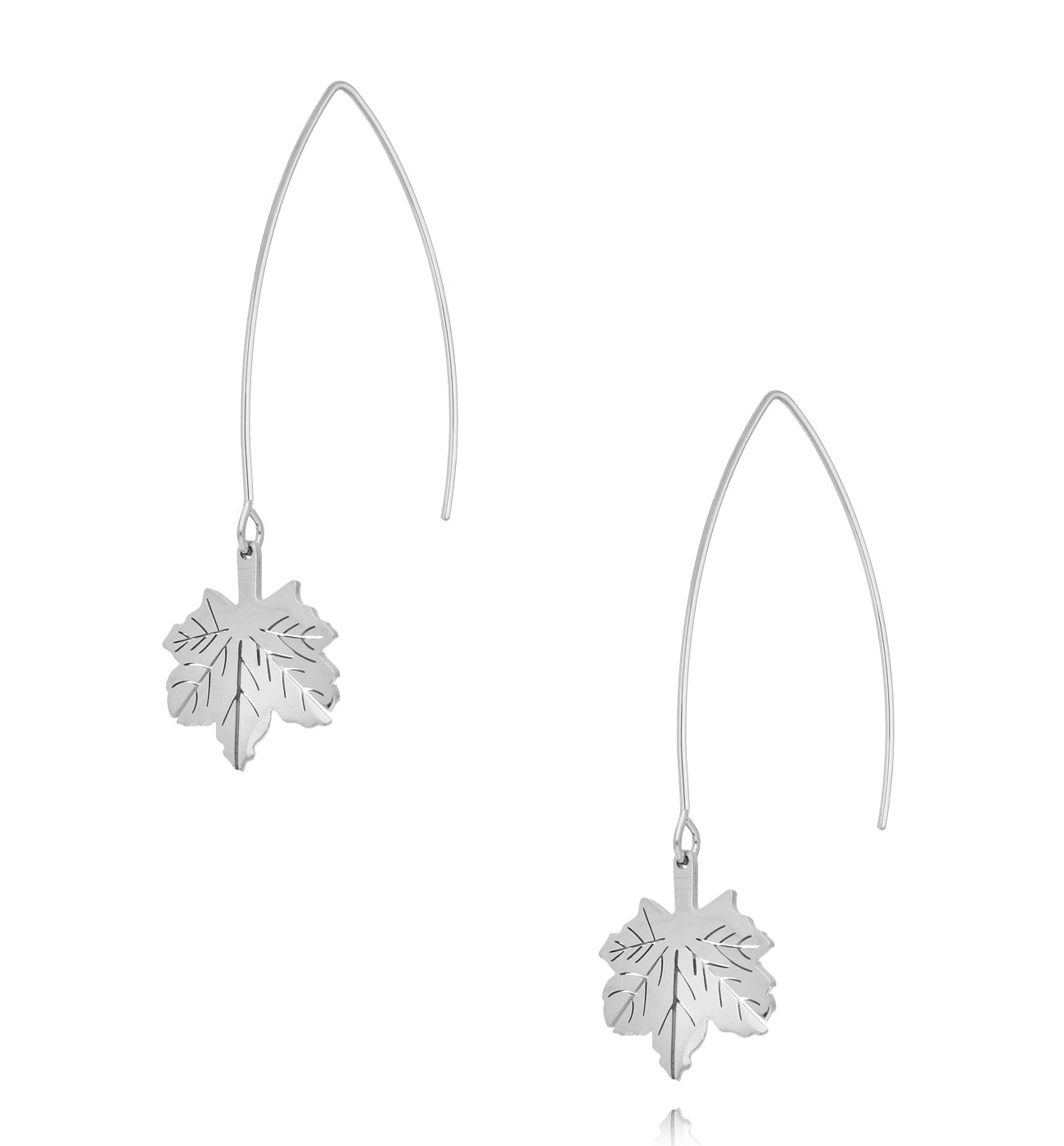 Kolczyki srebrne z lisicami - By Dziubeka