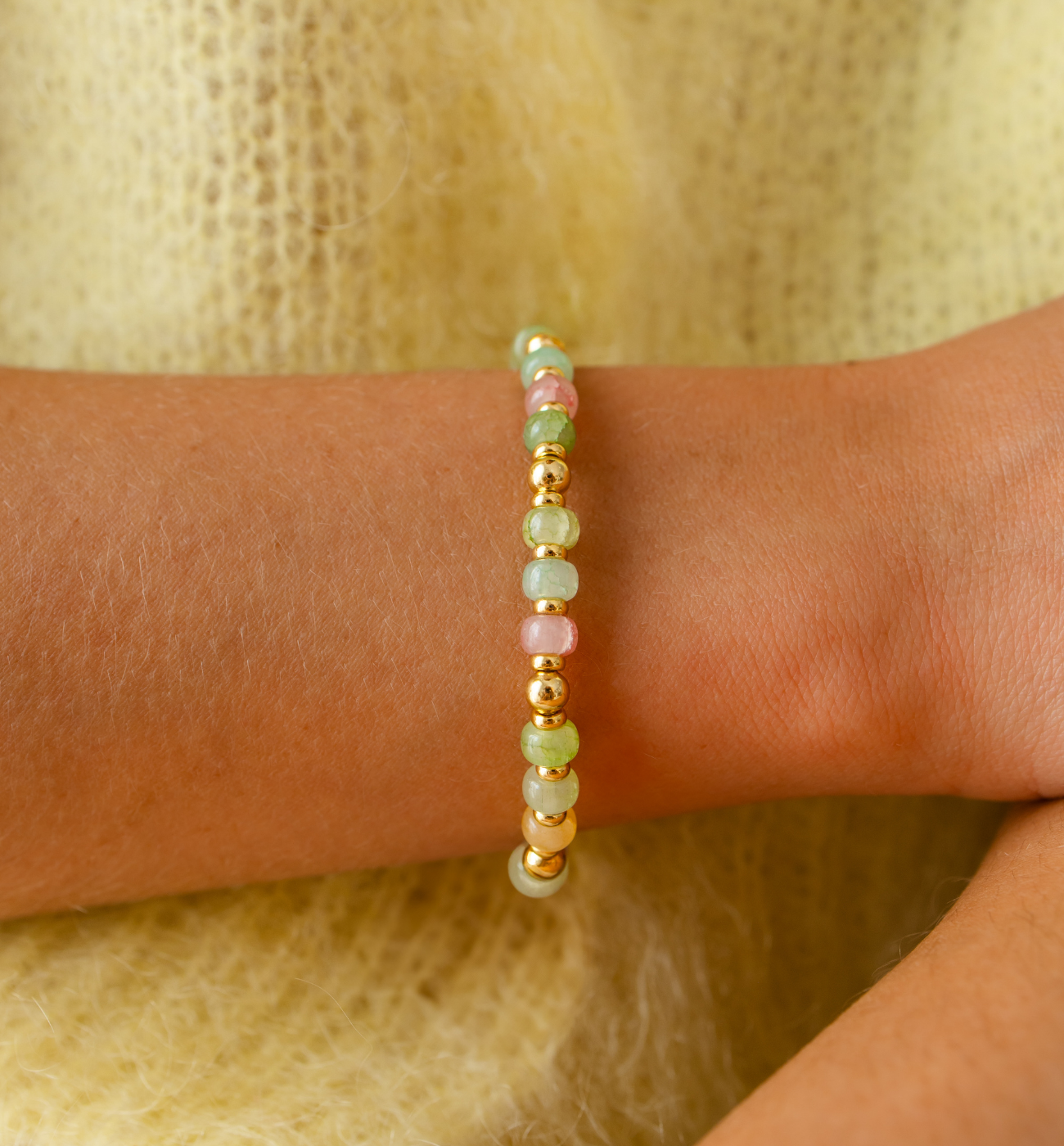 Bransoletka pastelowa Layra BSC2055