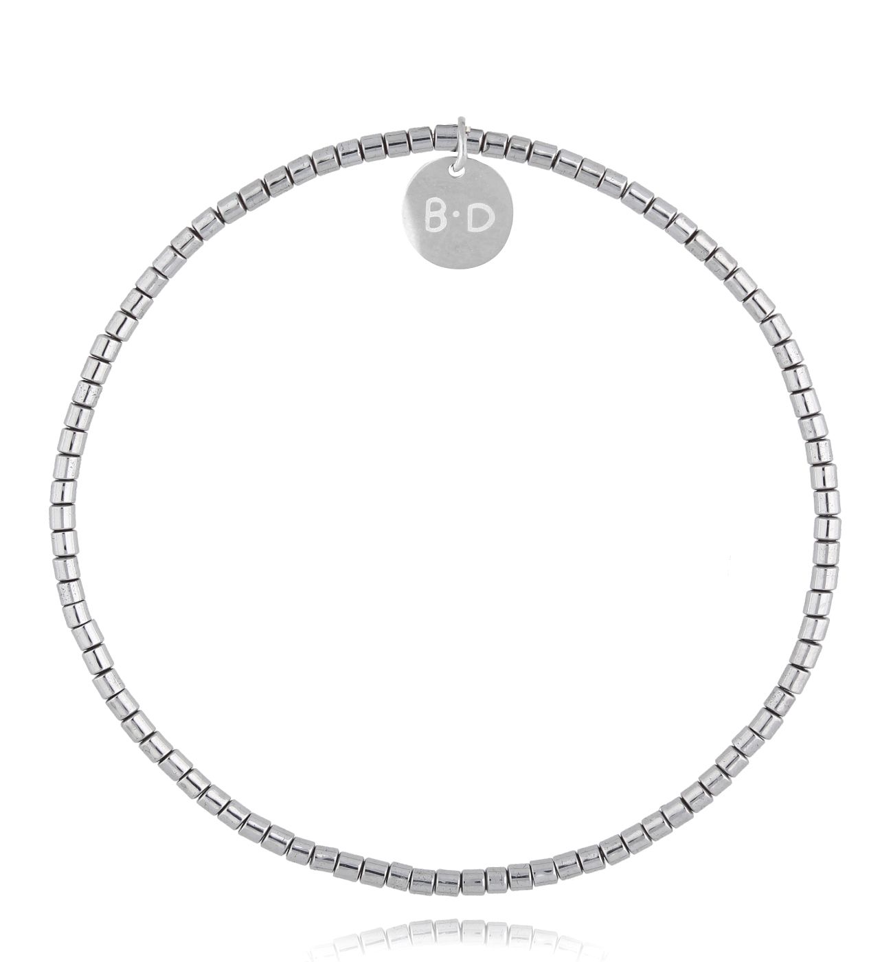 Bransoletka srebrna z hematytami Bonarcado BTW2631