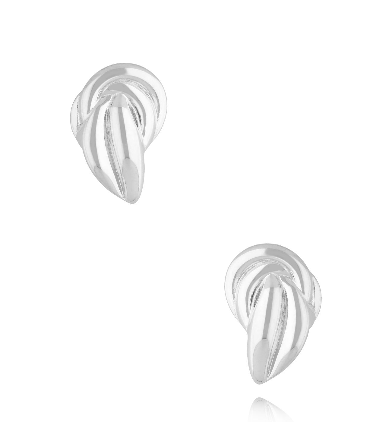 Kolczyki srebrne Twisted KSA2119