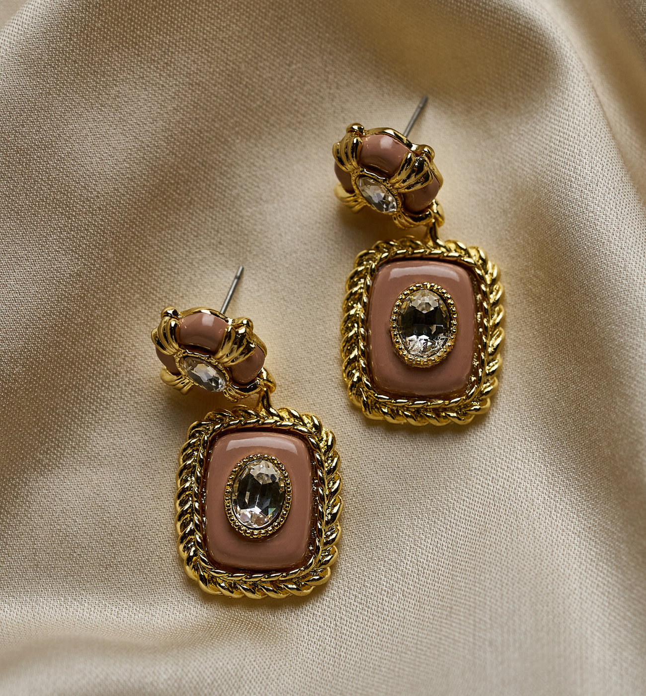 Kolczyki różowe You Can KPO0022 - By Dziubeka