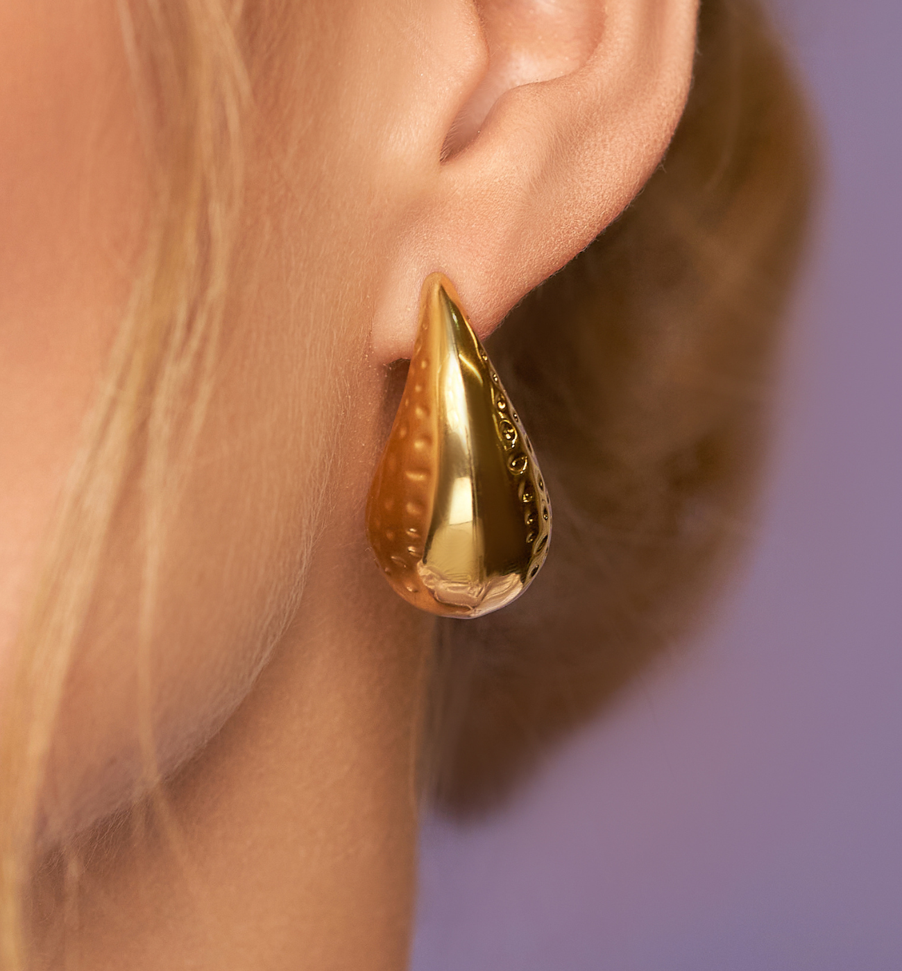 Kolczyki złote krople Kyile KSA1544