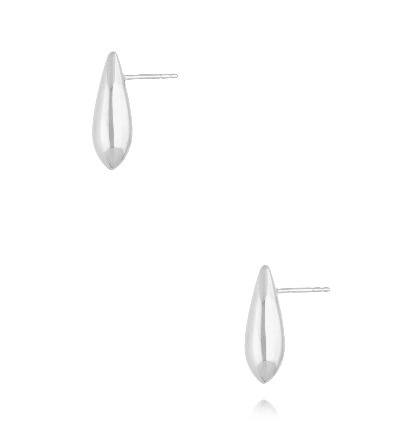Kolczyki srebrne krople KSE0153