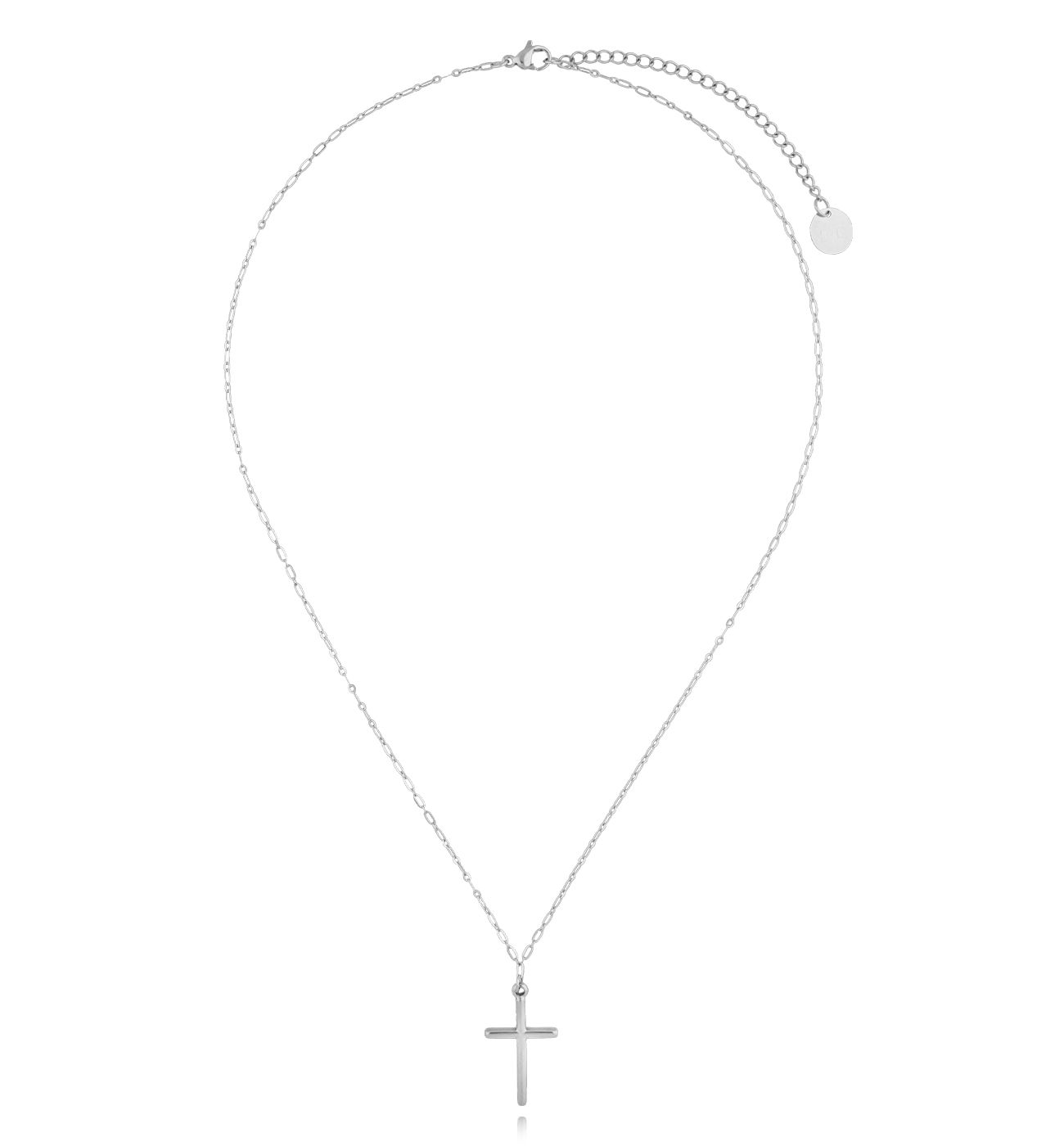 Naszyjnik srebrny z krzyżykiem NSY0222