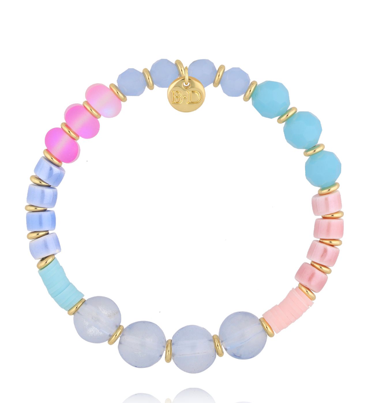 Bransoletka kolorowa pastelowa BSC2309