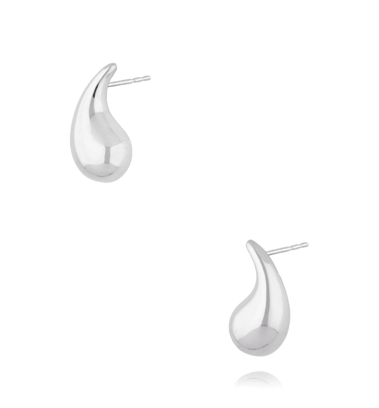Kolczyki srebrne krople Miravel - By Dziubeka