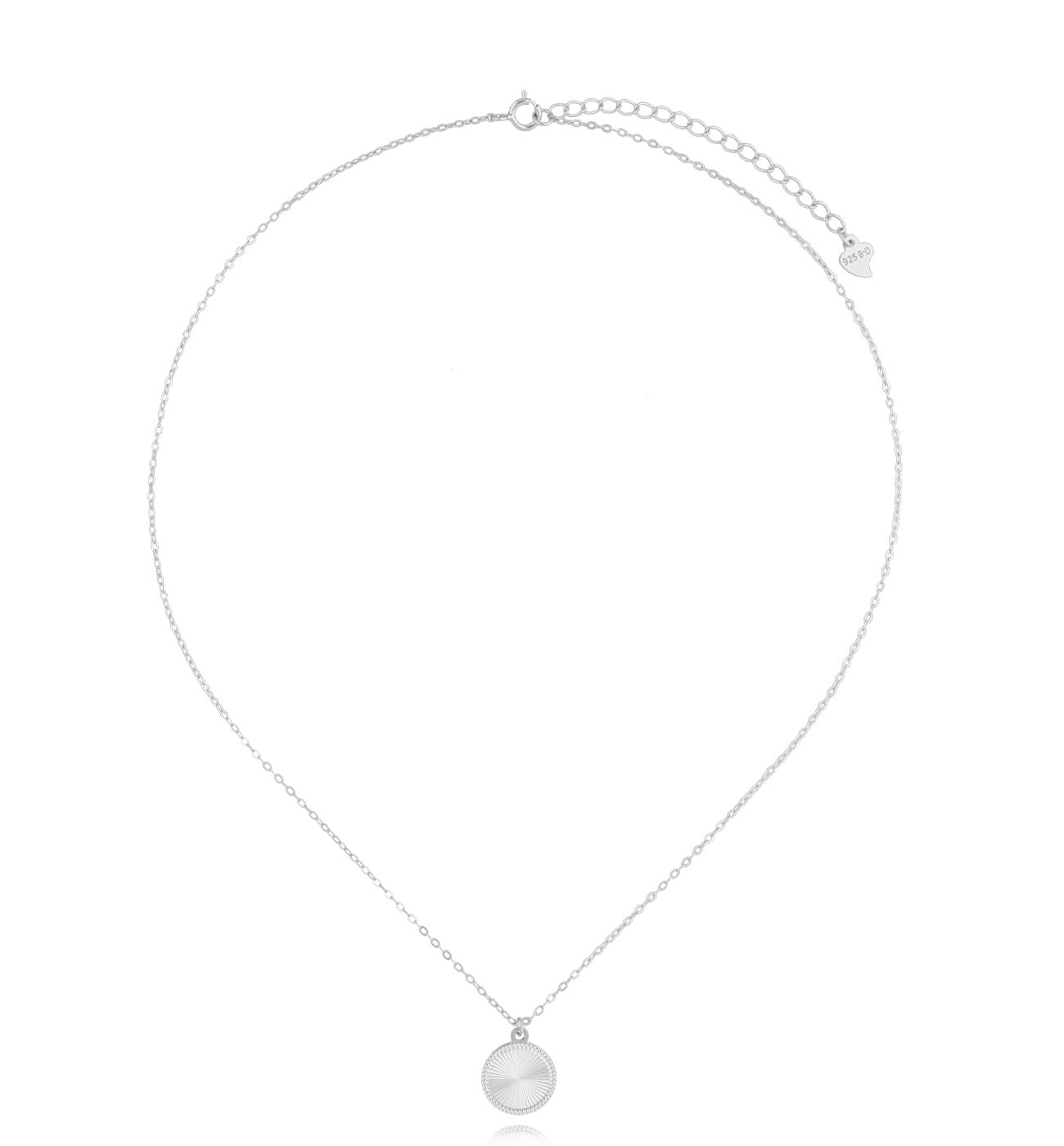 Naszyjnik srebrny z kółeczkiem NCA0041