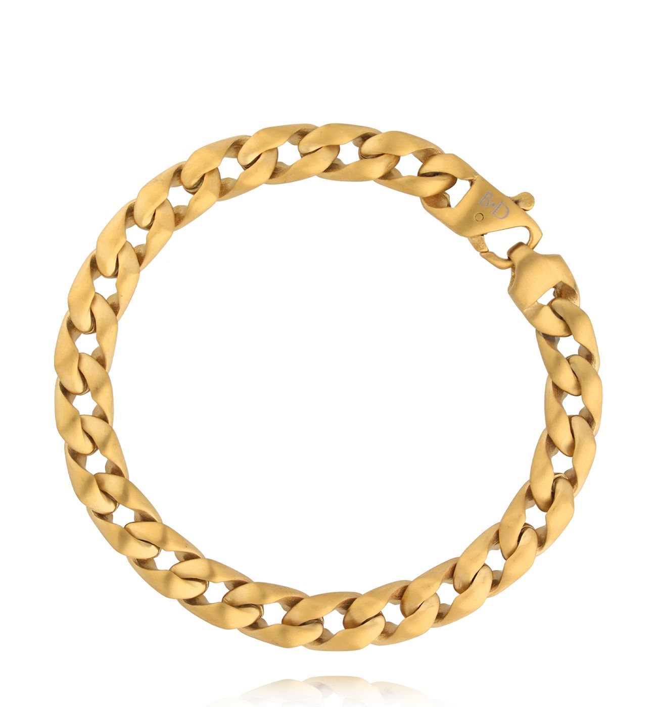 Bransoletka męska złoty łańcuch Harald 57 - By Dziubeka