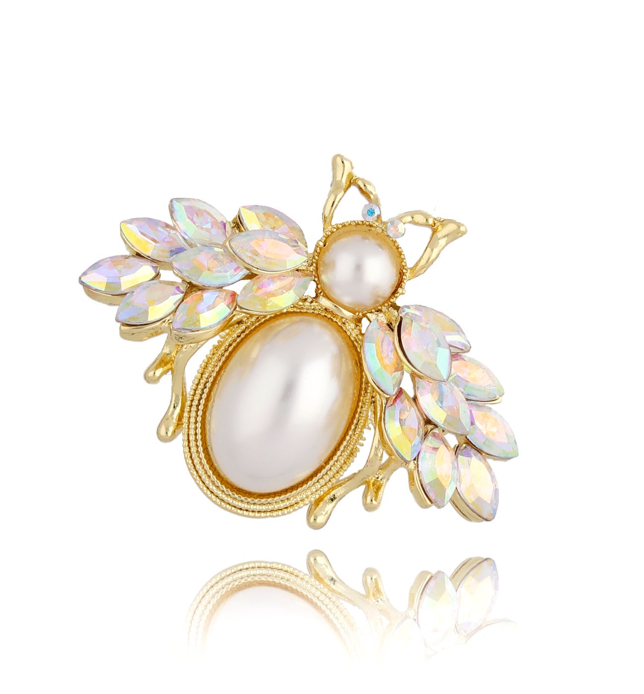 Broszka kryształowy owad Tempted - By Dziubeka