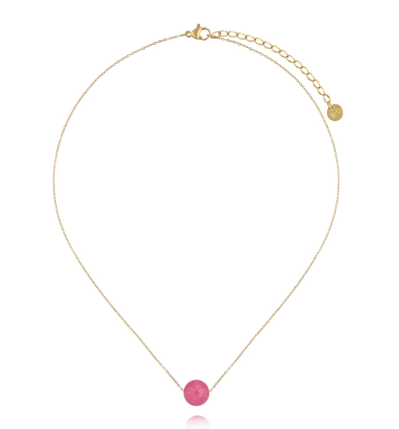 Naszyjnik z jadeitem NLB0353