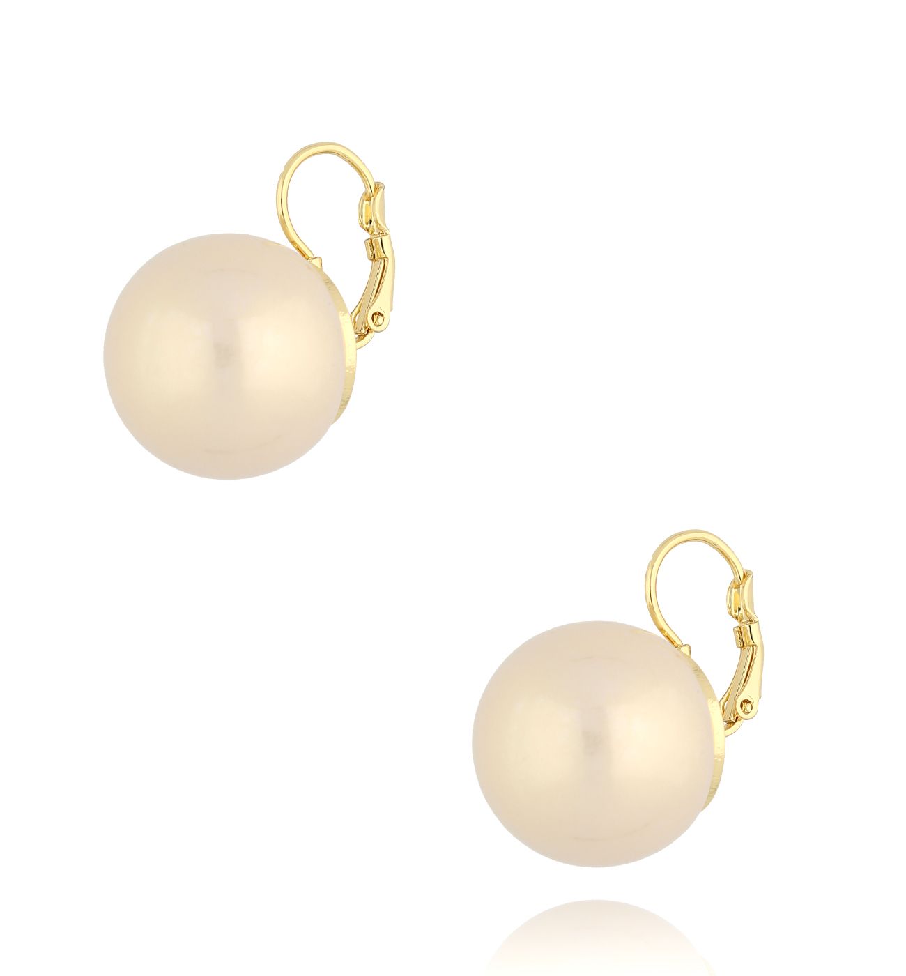 Kolczyki złote z perłami Yutra KPE0138