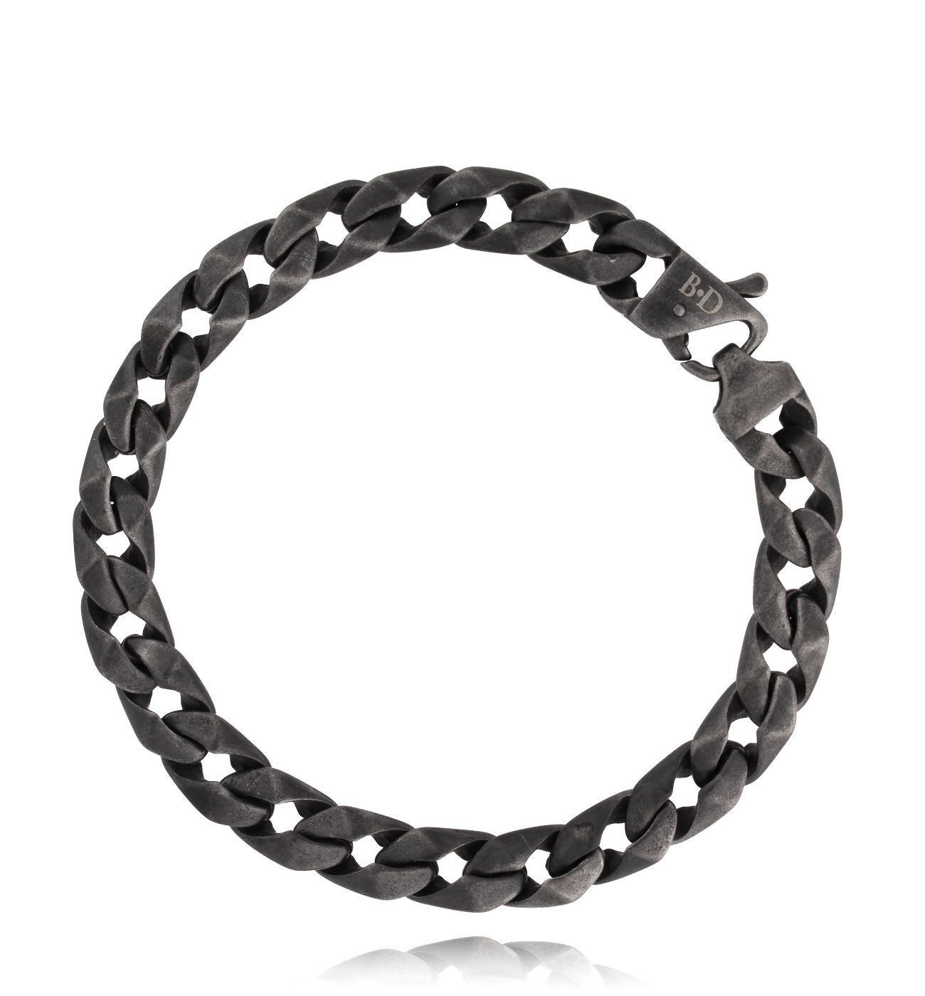 Bransoletka męska stalowy łańcuch Harald 64 - By Dziubeka