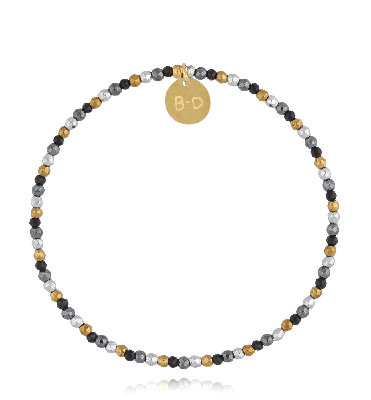 Bransoletka z hematytami Grima - By Dziubeka