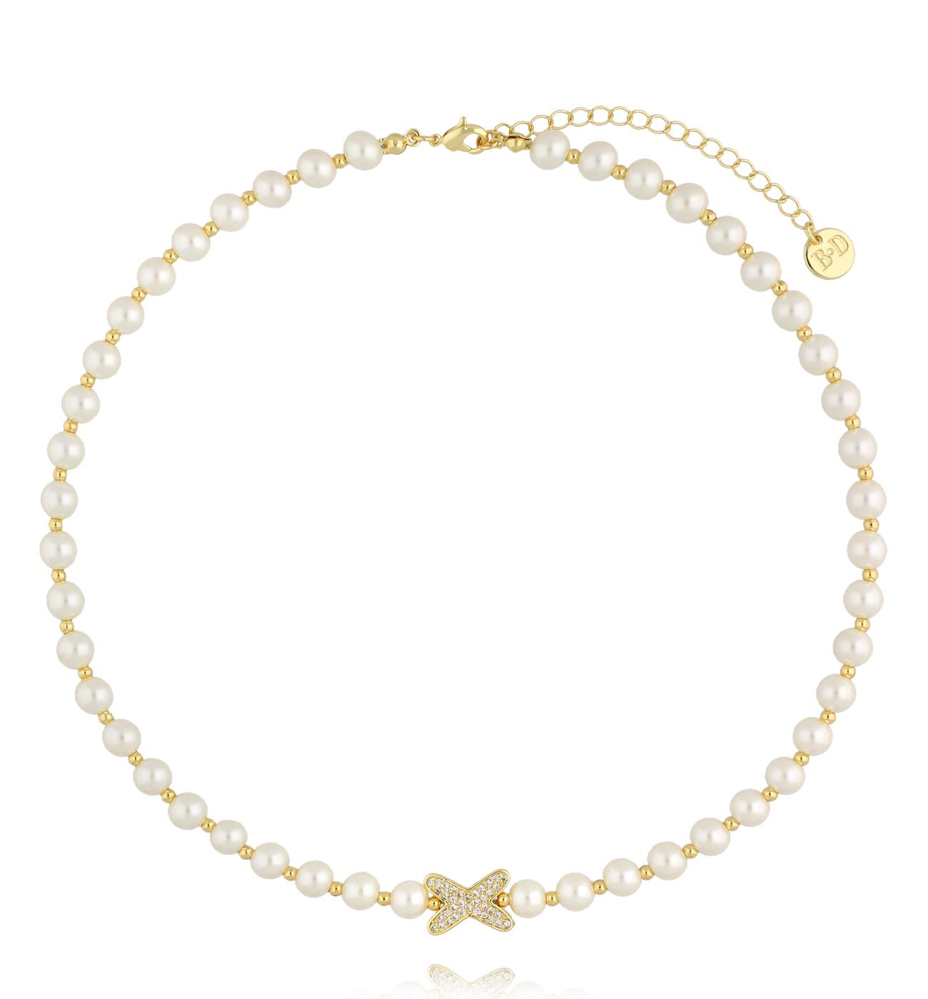 Naszyjnik z perłami NPE0300