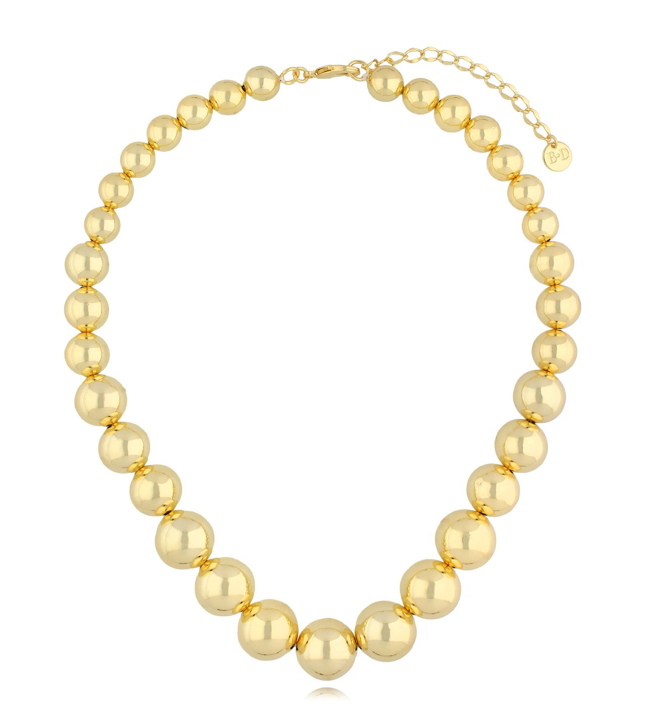 Naszyjnik złoty z kulkami NRG0522