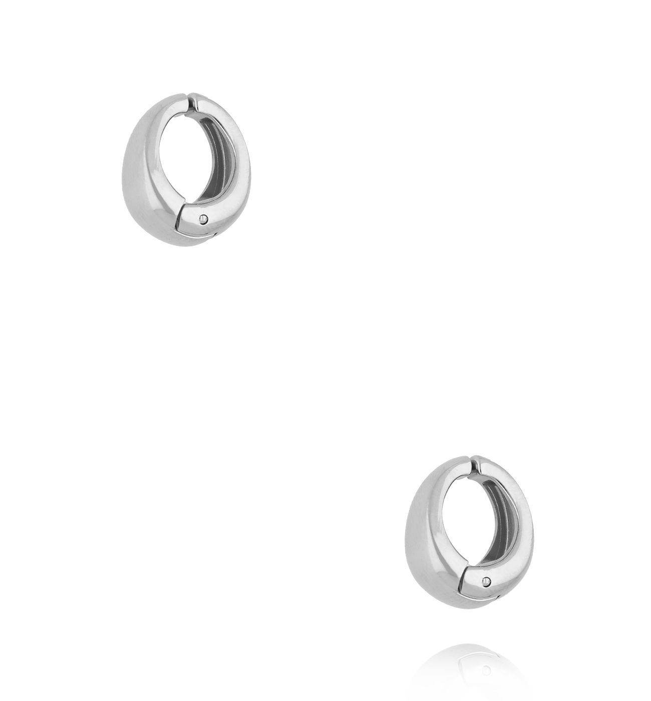 Kolczyki kółka srebrne KSY0464