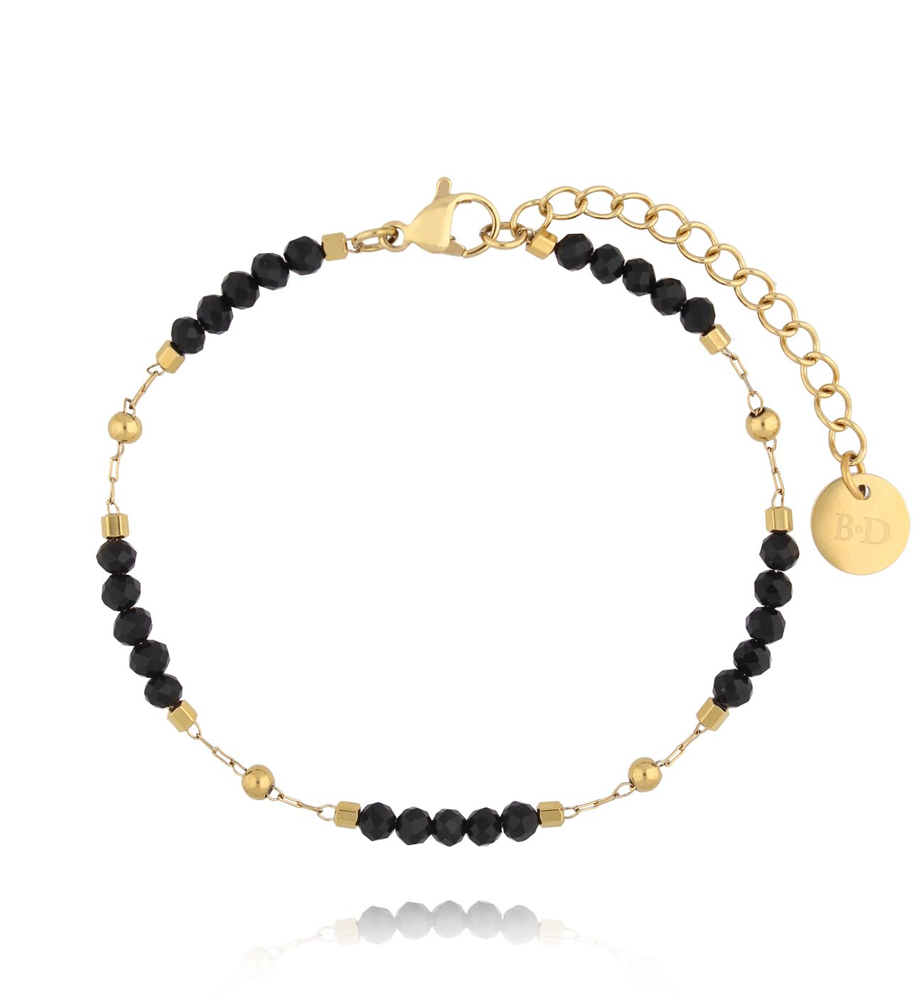 Bransoletka z onyksami Combo - By Dziubeka