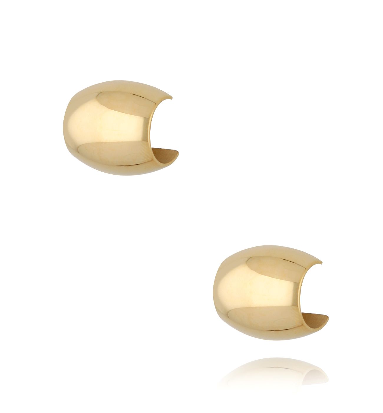 Kolczyki złote baryłki Angers - By Dziubeka