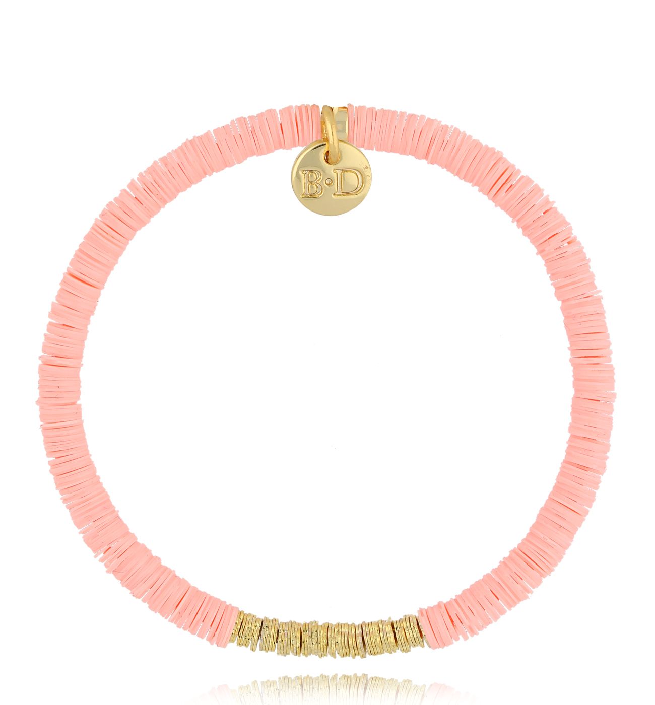 Bransoletka różowa Sabah - By Dziubeka